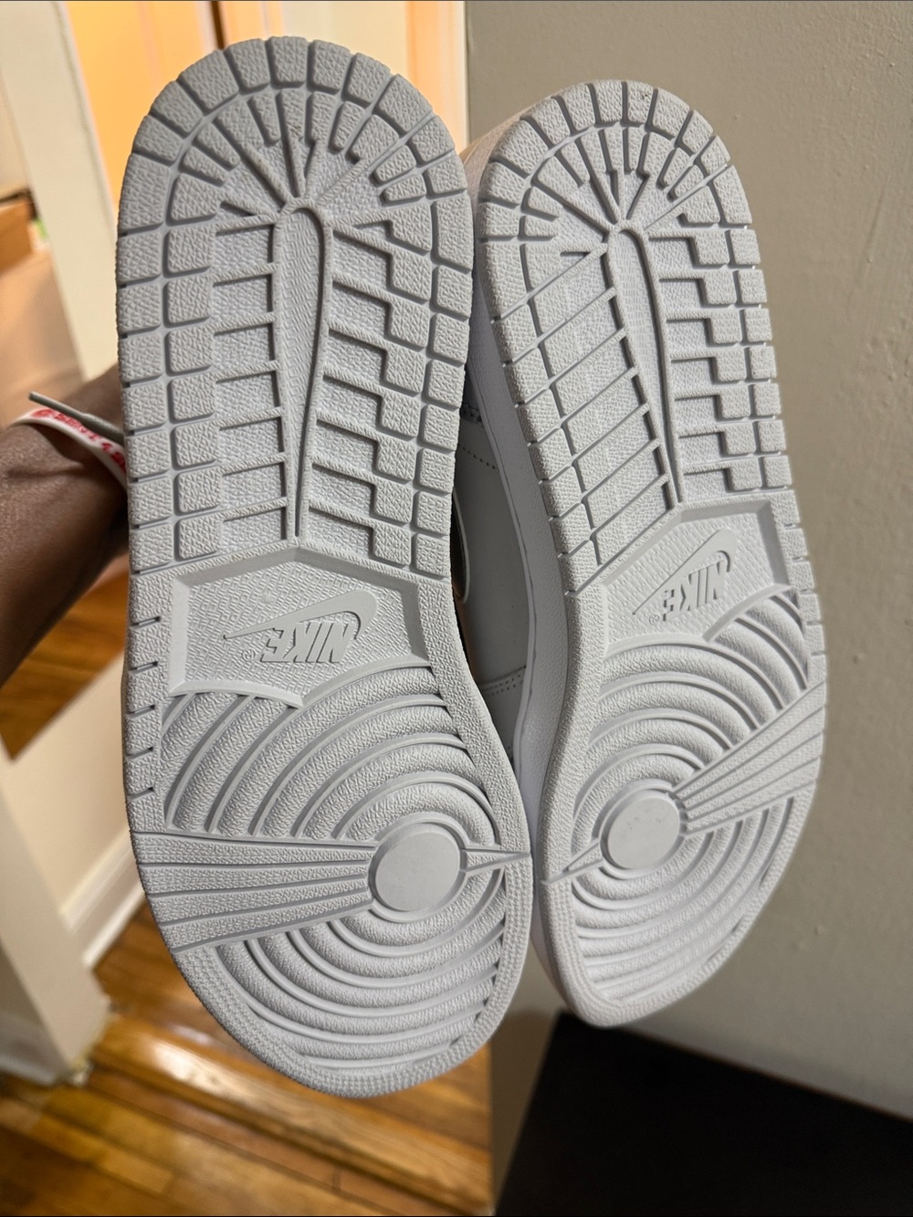 Jordan High-Top Sneakers in Light Gray - Picture 5 of 7